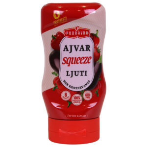 Ajvar drückt wütend